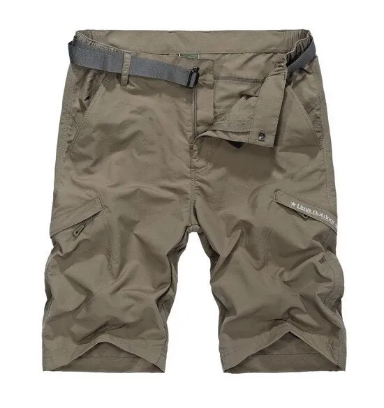 LoClimb Outdoor Hiking Shorts Men Camping/Climbing/Trekking Short Mens Quick Dry Travel Shorts Men's Sports Shorts Fishing AM385