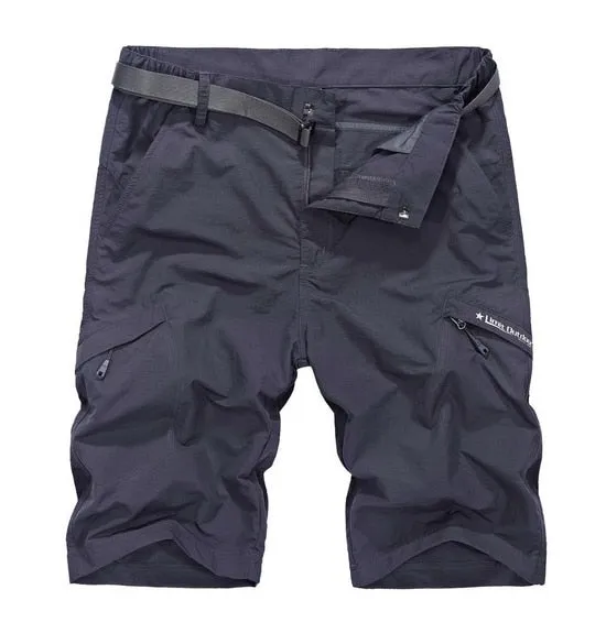 LoClimb Outdoor Hiking Shorts Men Camping/Climbing/Trekking Short Mens Quick Dry Travel Shorts Men's Sports Shorts Fishing AM385