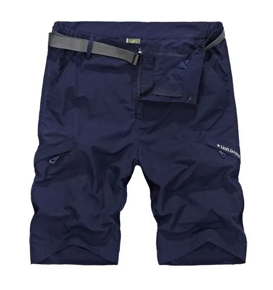 LoClimb Outdoor Hiking Shorts Men Camping/Climbing/Trekking Short Mens Quick Dry Travel Shorts Men's Sports Shorts Fishing AM385