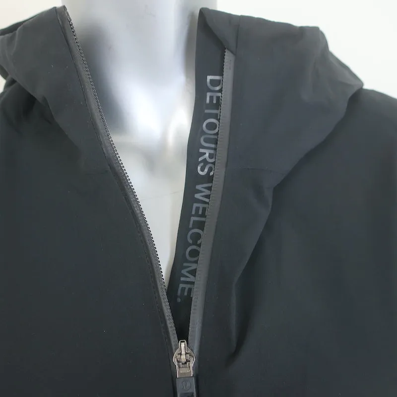 Lululemon Waterproof Hiking Half-Zip Pullover Jacket Black Size 4