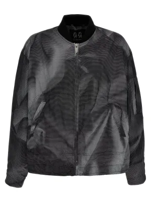 M44 Label Group 'Crinkle' Bomber Jacket
