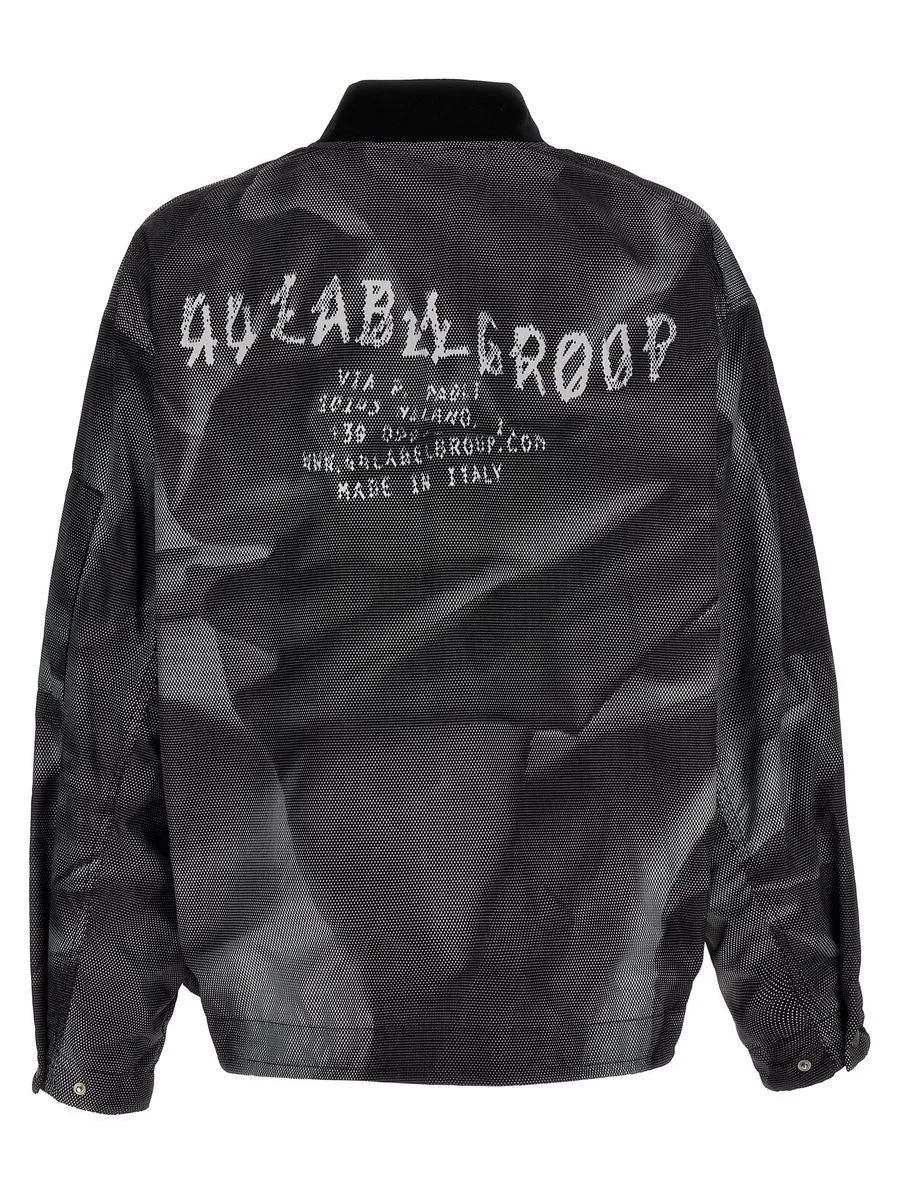 M44 Label Group 'Crinkle' Bomber Jacket
