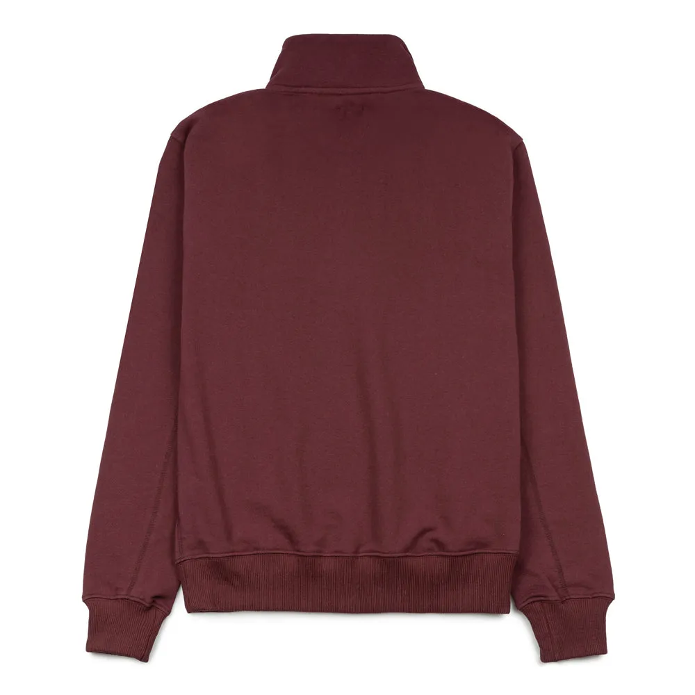 Made in USA Quarter Zip Pullover | Burgundy