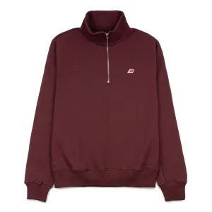 Made in USA Quarter Zip Pullover | Burgundy
