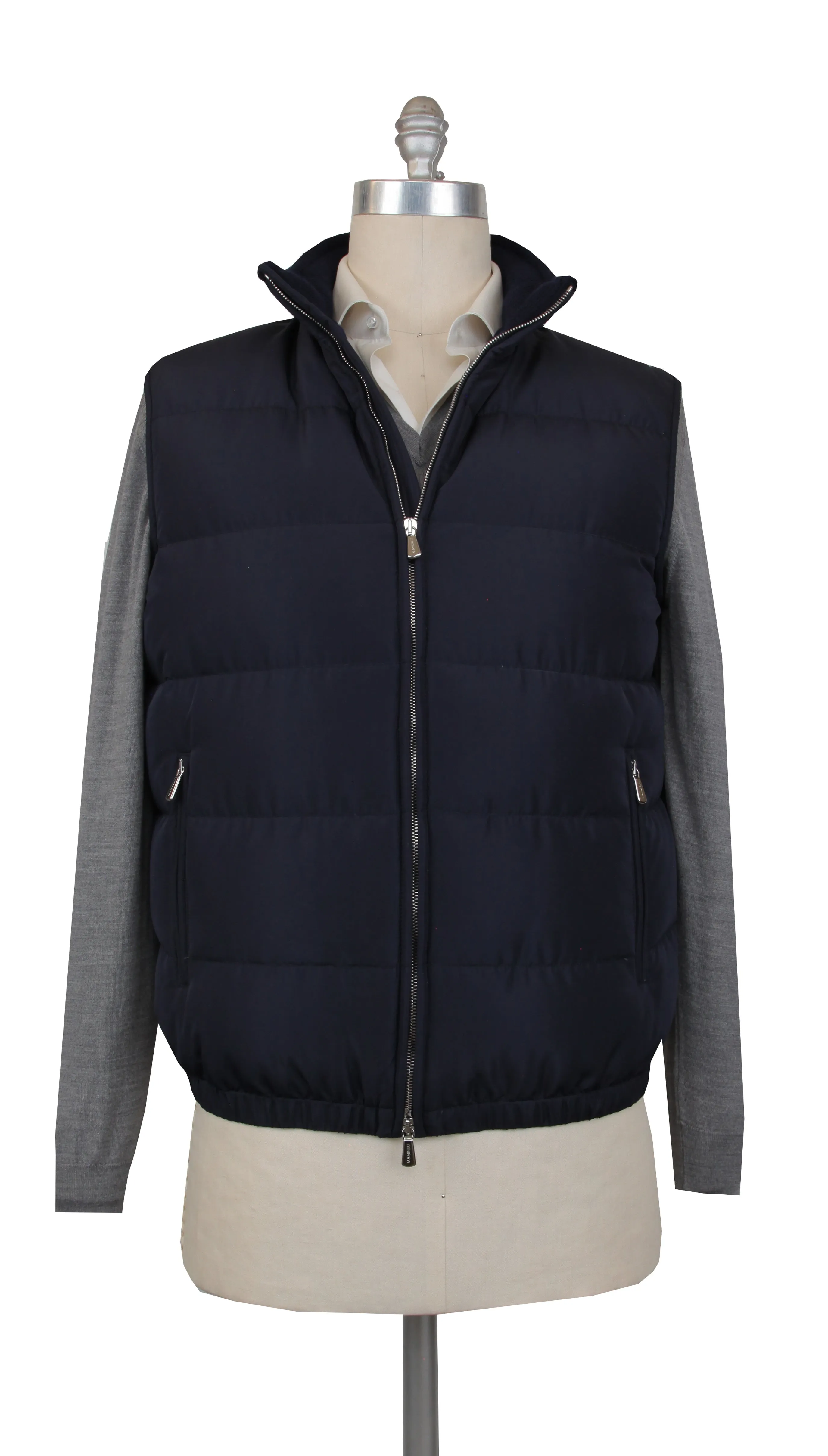 Mandelli Dark Blue Jacket Vest