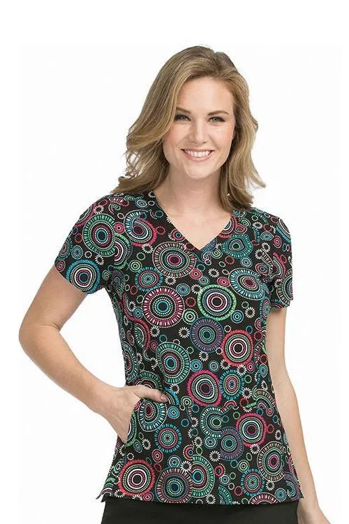 Med Couture Scrub Top Prints Activate Clearance Sale