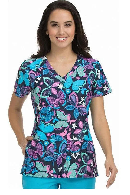 Med Couture Scrub Top Prints Activate Clearance Sale