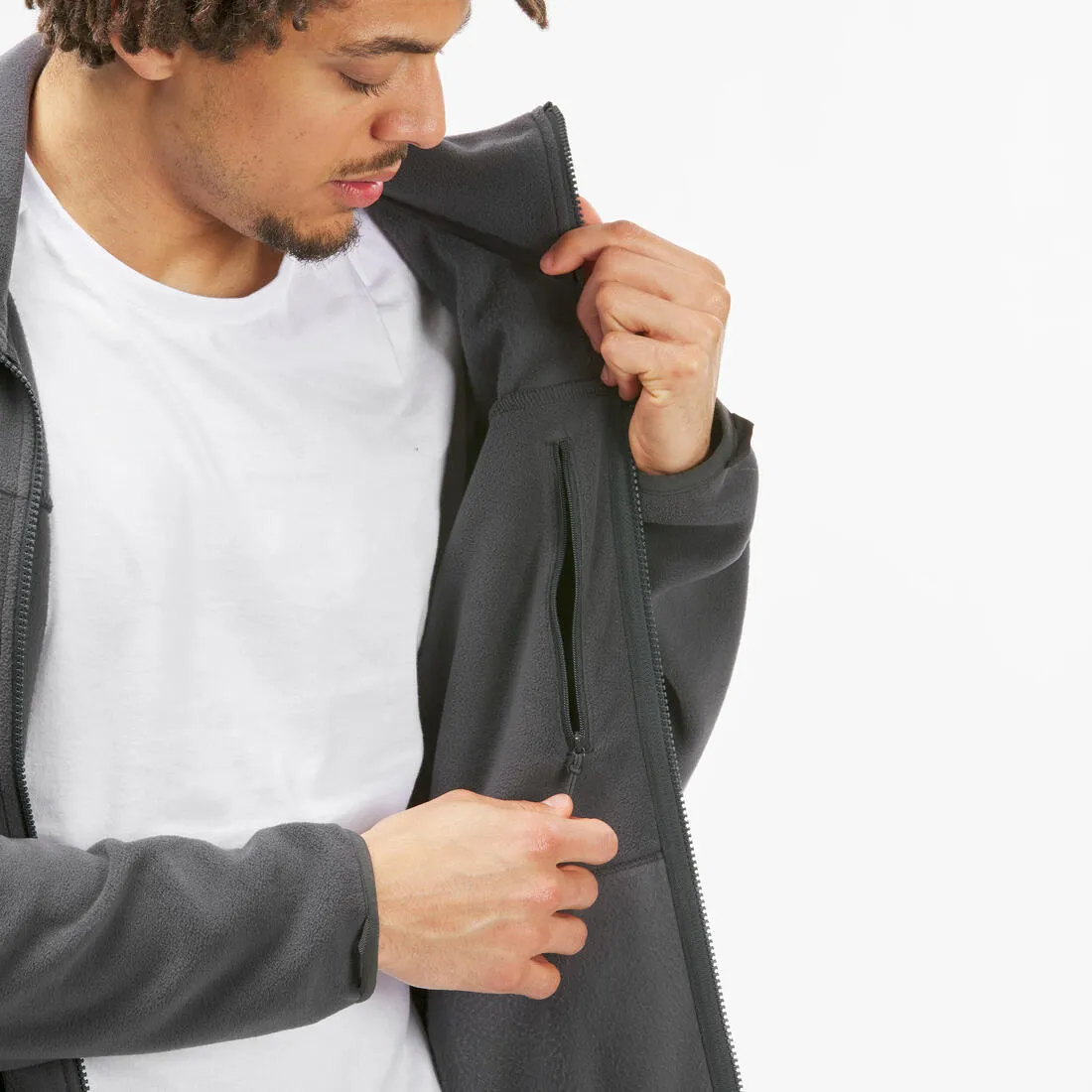 Men’s 3in1 waterproof hiking jacket 0°C NH100