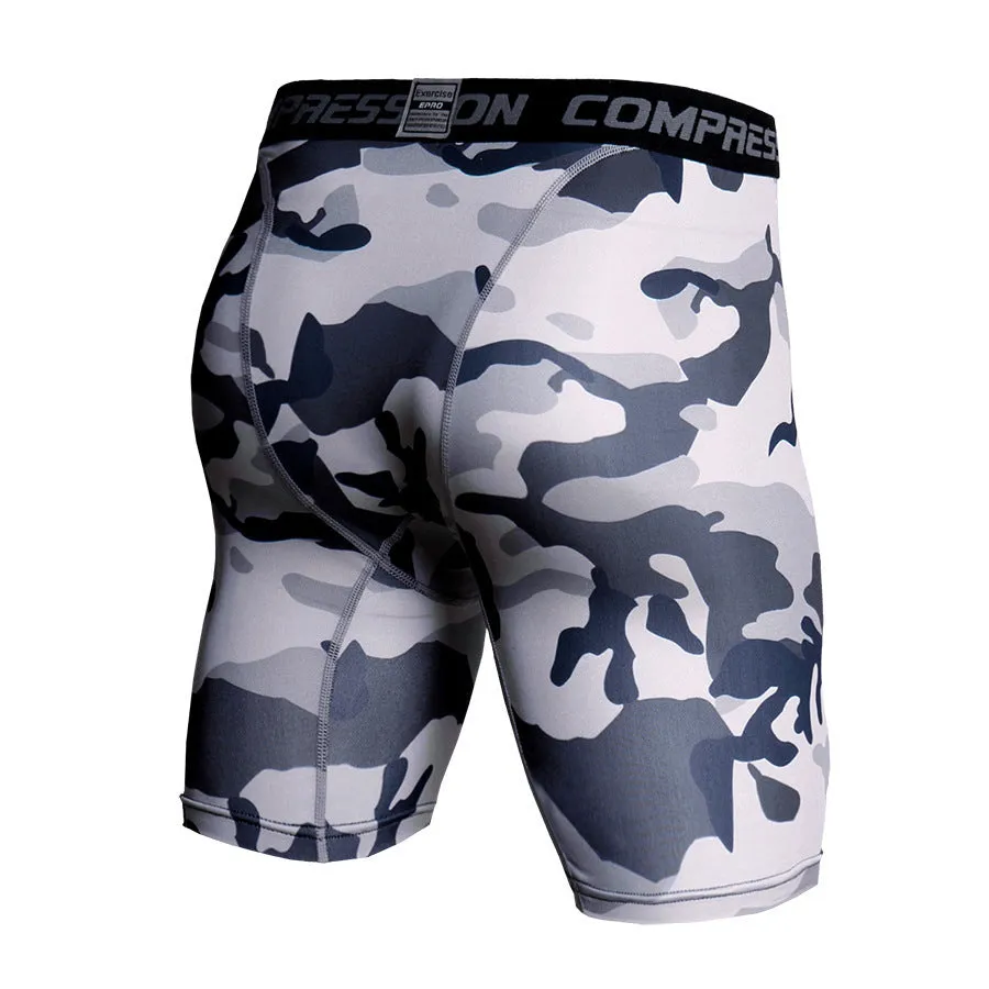 Men's Camouflage Print Shorts