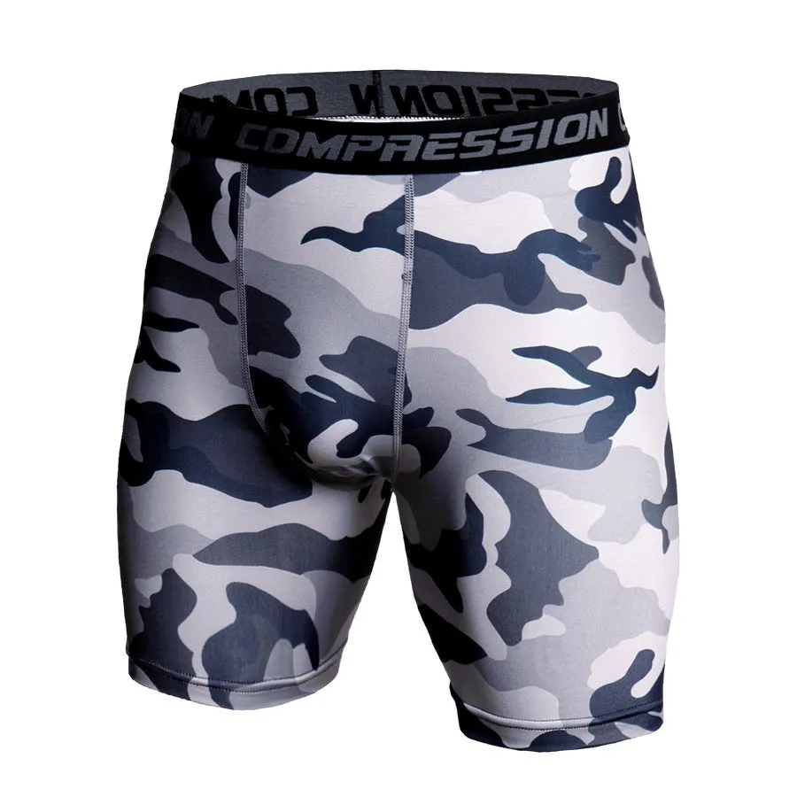 Men's Camouflage Print Shorts