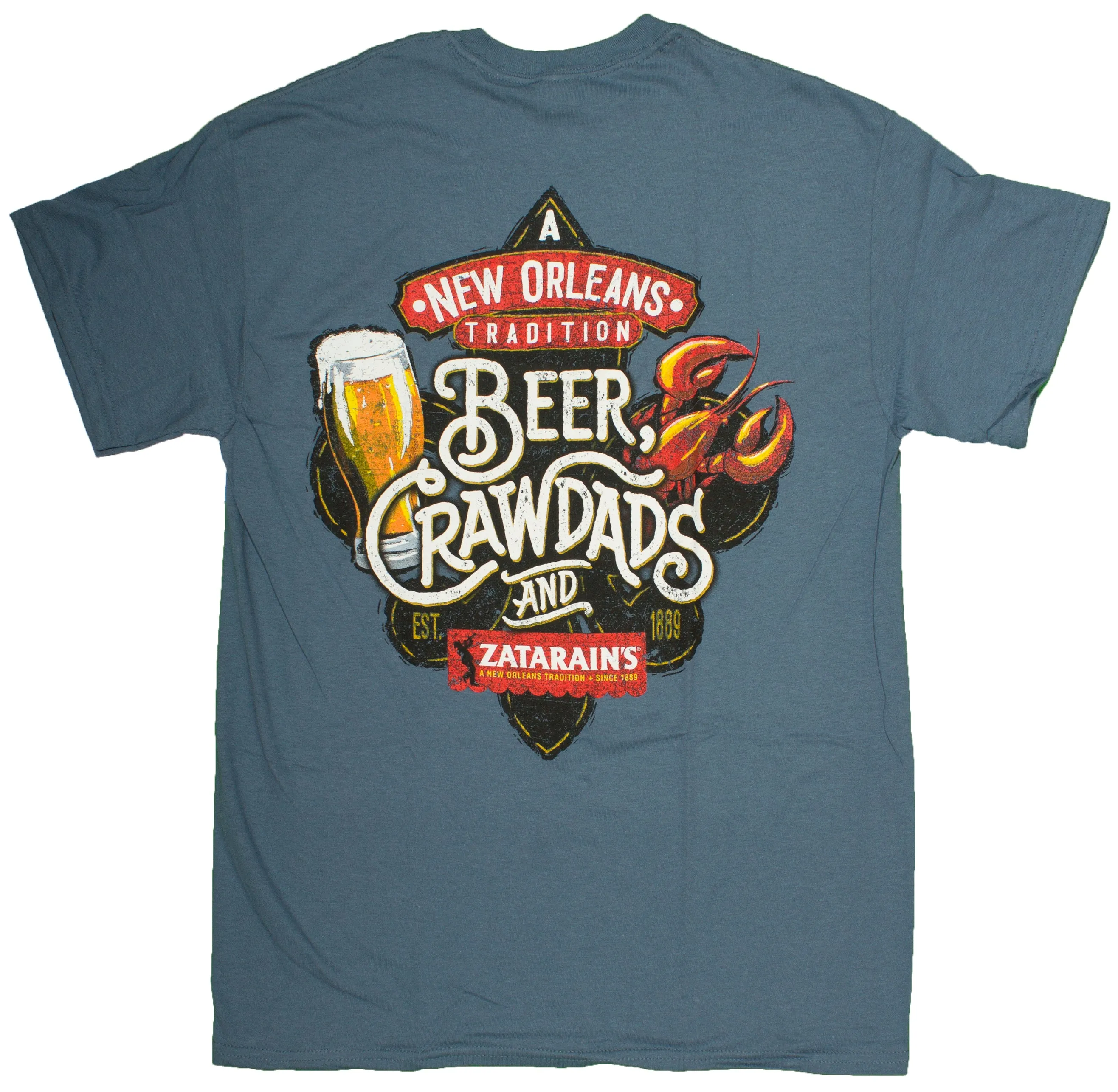 Men's Officially Licensed Zatarain's Seafood Seasoning No Tradition T-Shirt