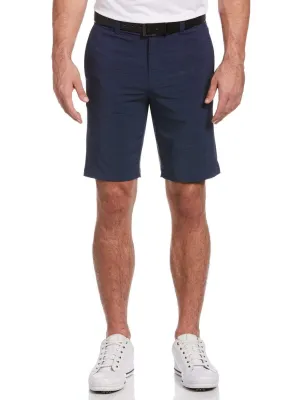 Mens Printed Herringbone Stretch Short