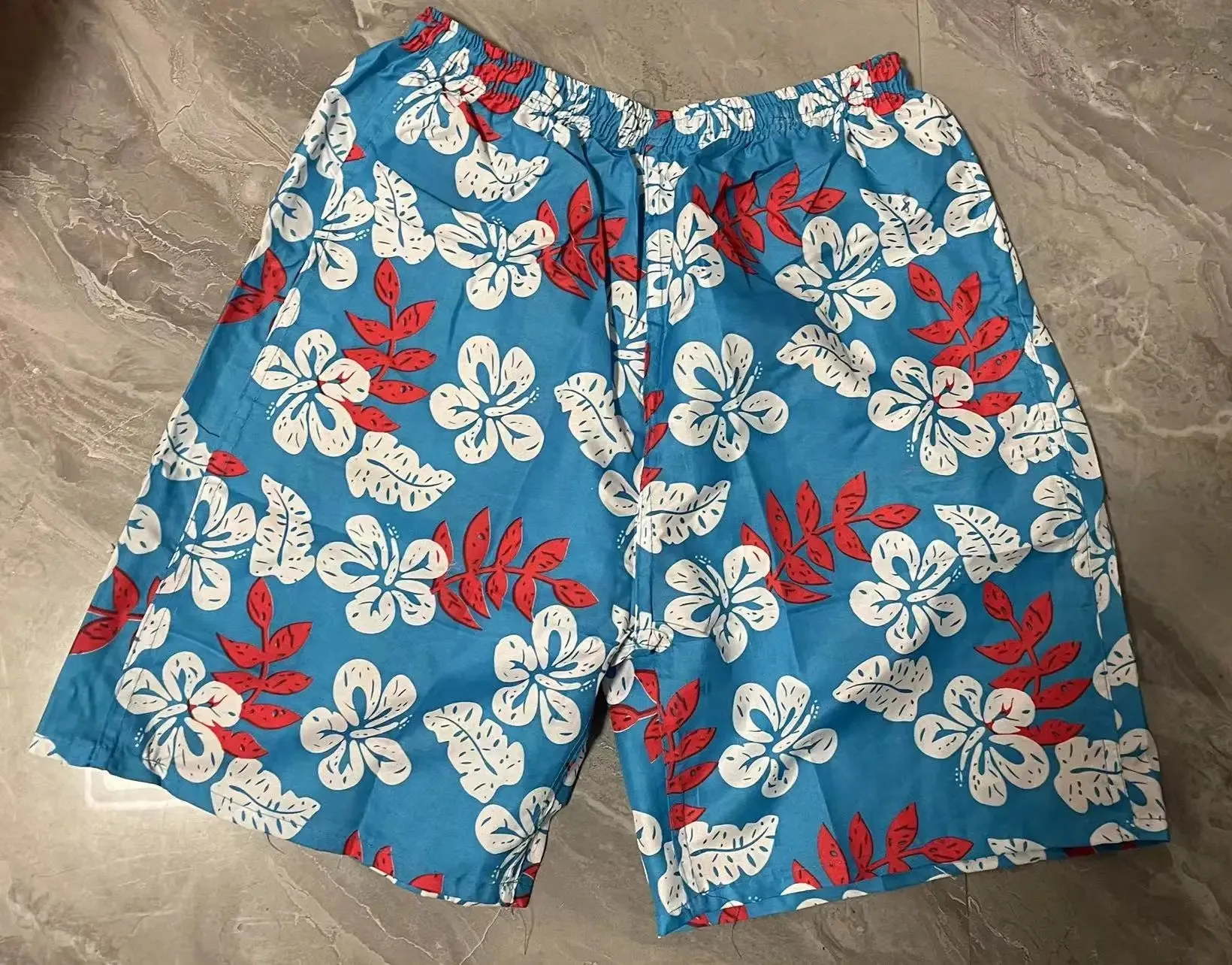 Men's Summer Sports Casual Beach Shorts Outdoor Home Fashion Shorts Light and Thin Loose Size Quick Drying Comfort