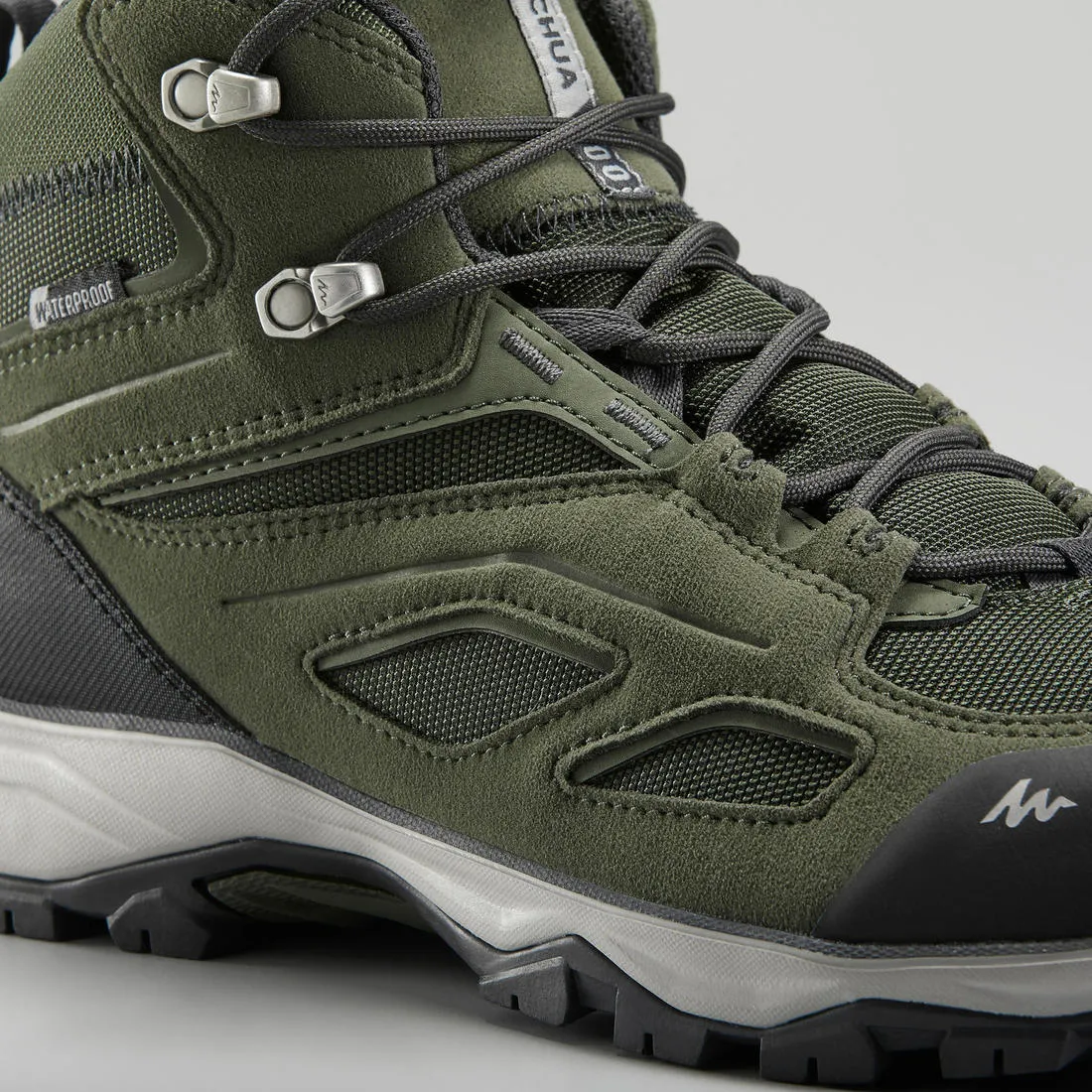 Men’s Waterproof Mid-Height Hiking Boots MH100