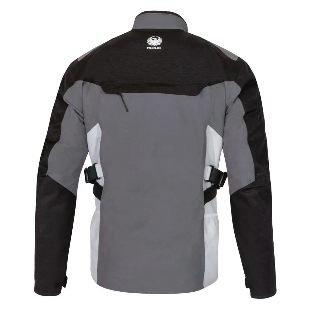 Merlin Navar Laminated D3O Explorer Jacket Black / Grey