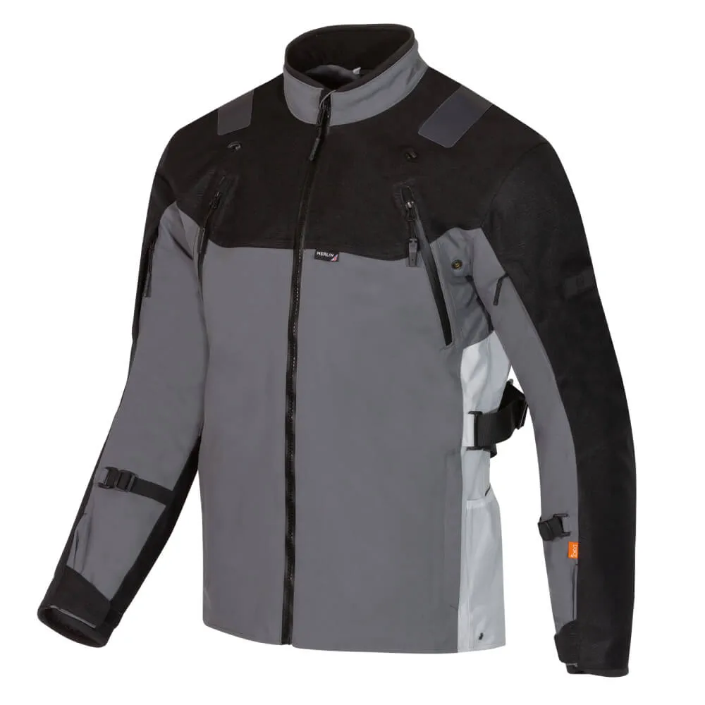 Merlin Navar Laminated D3O Explorer Jacket Black / Grey