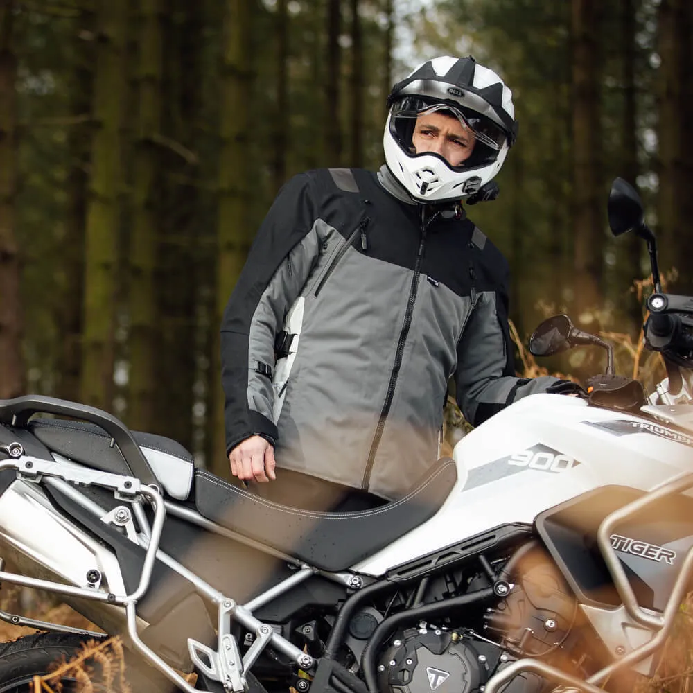 Merlin Navar Laminated D3O Explorer Jacket Black / Grey