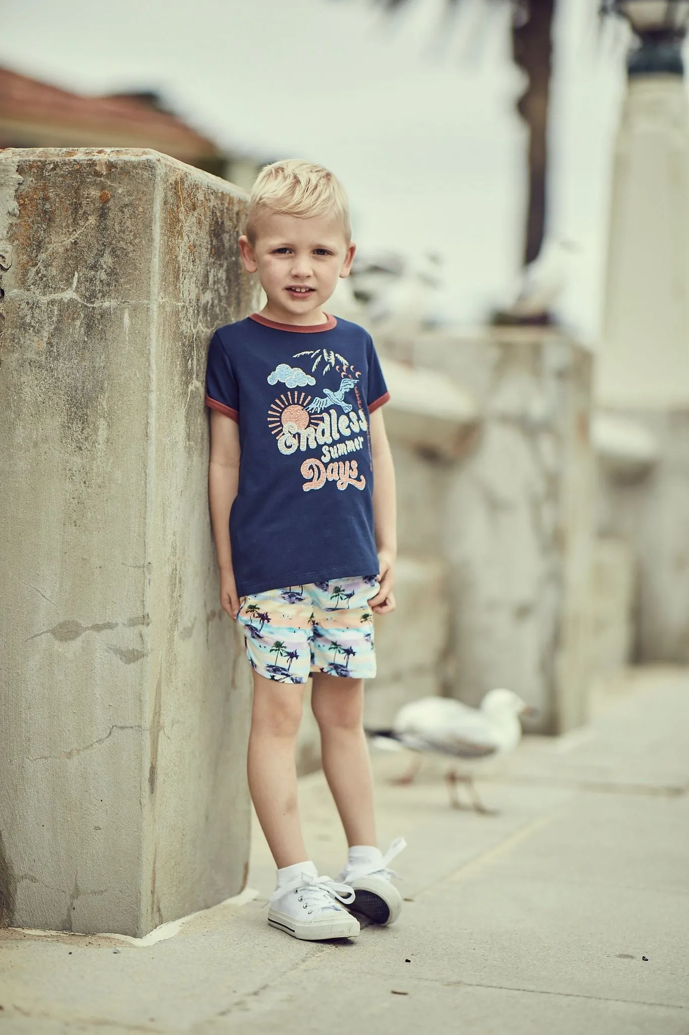 Milky | Island Stripe Boardie