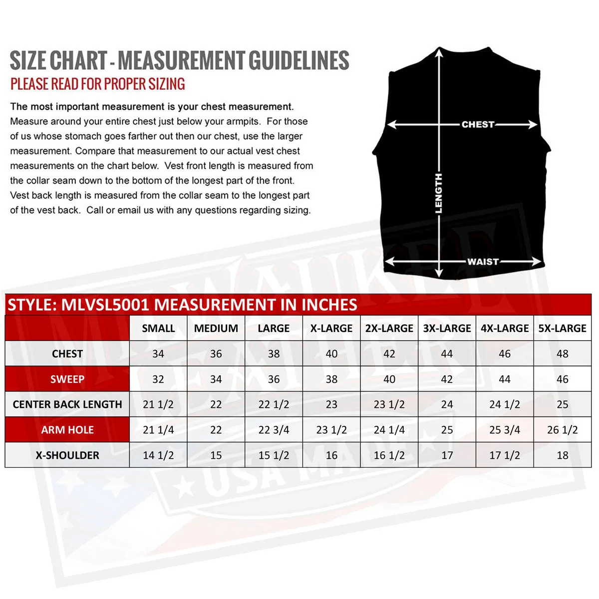 MLVSL5001 Women's Black 'Vivacious' Braided Motorcycle Leather Vest