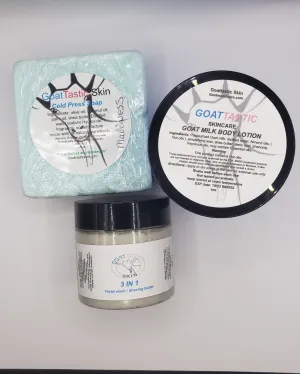 Moisturizing Goat Milk Skincare Set – Nourish, Hydrate, and Rejuvenate Your Skin Naturally