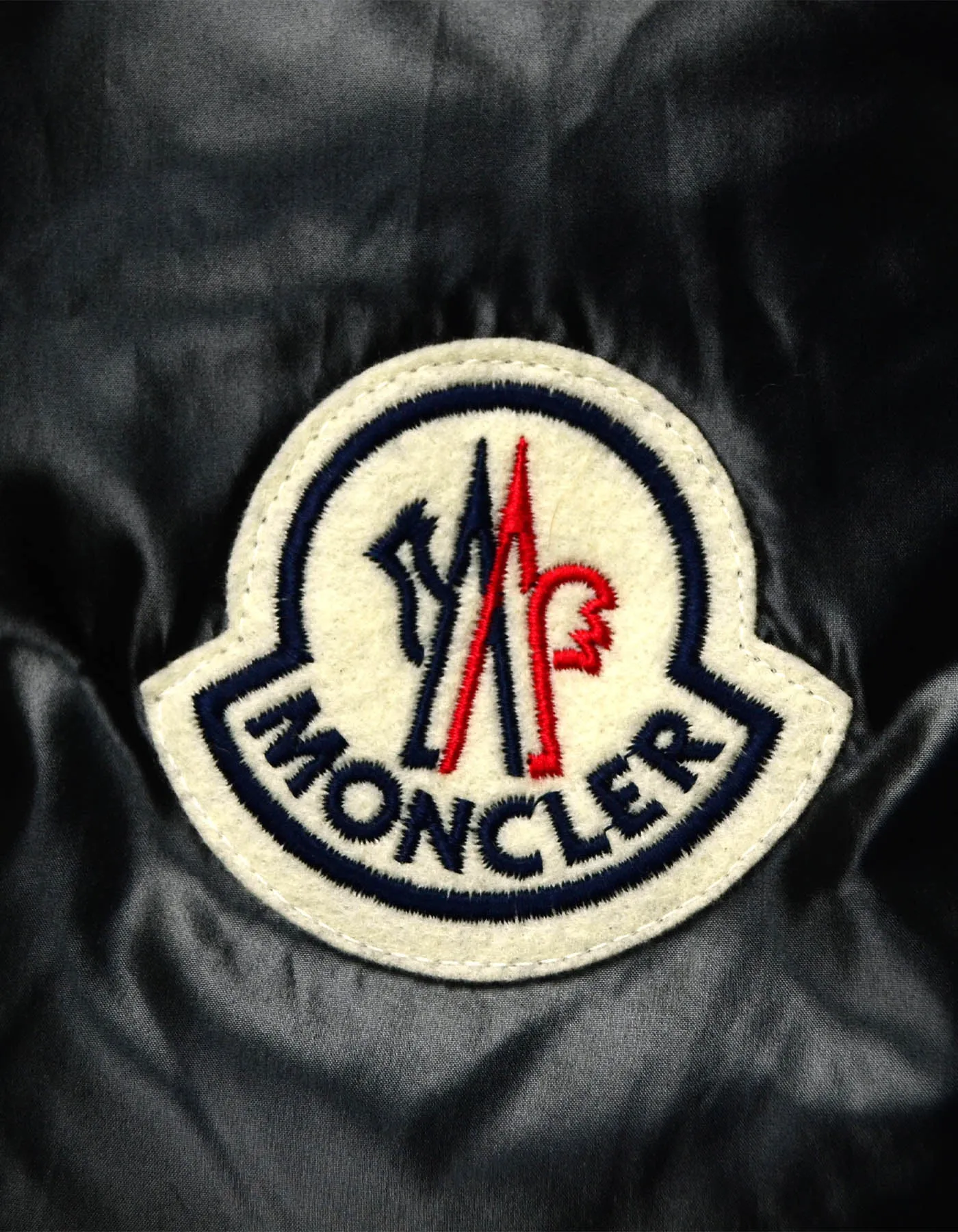 Moncler NWT Black Puffer Scarf