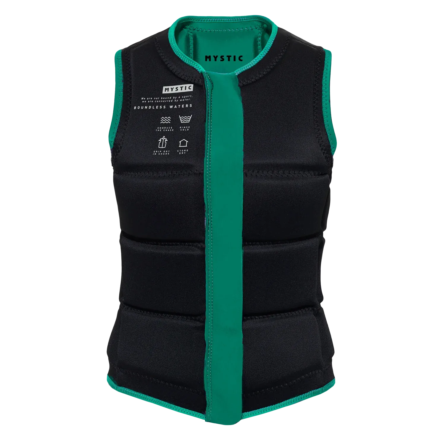Mystic Star 2024 Impact Vest Fzip Wake Women
