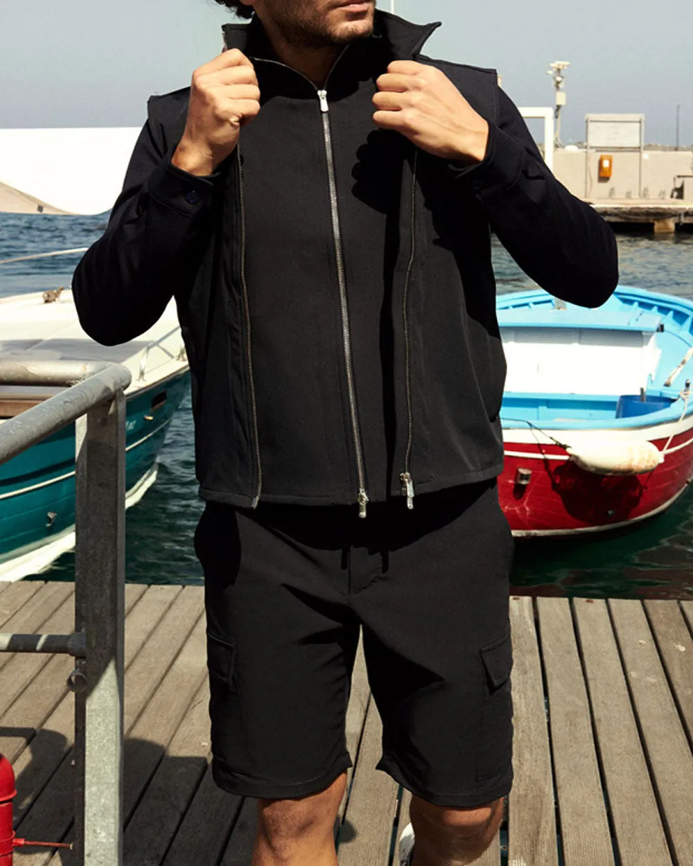 Navy Techno Key Jacket