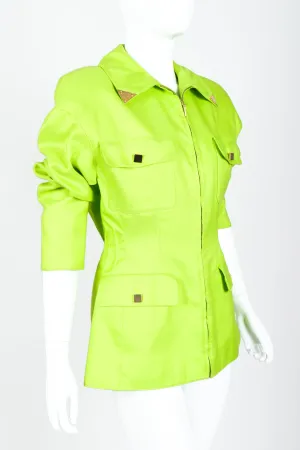 Neon Safari Zip Jacket