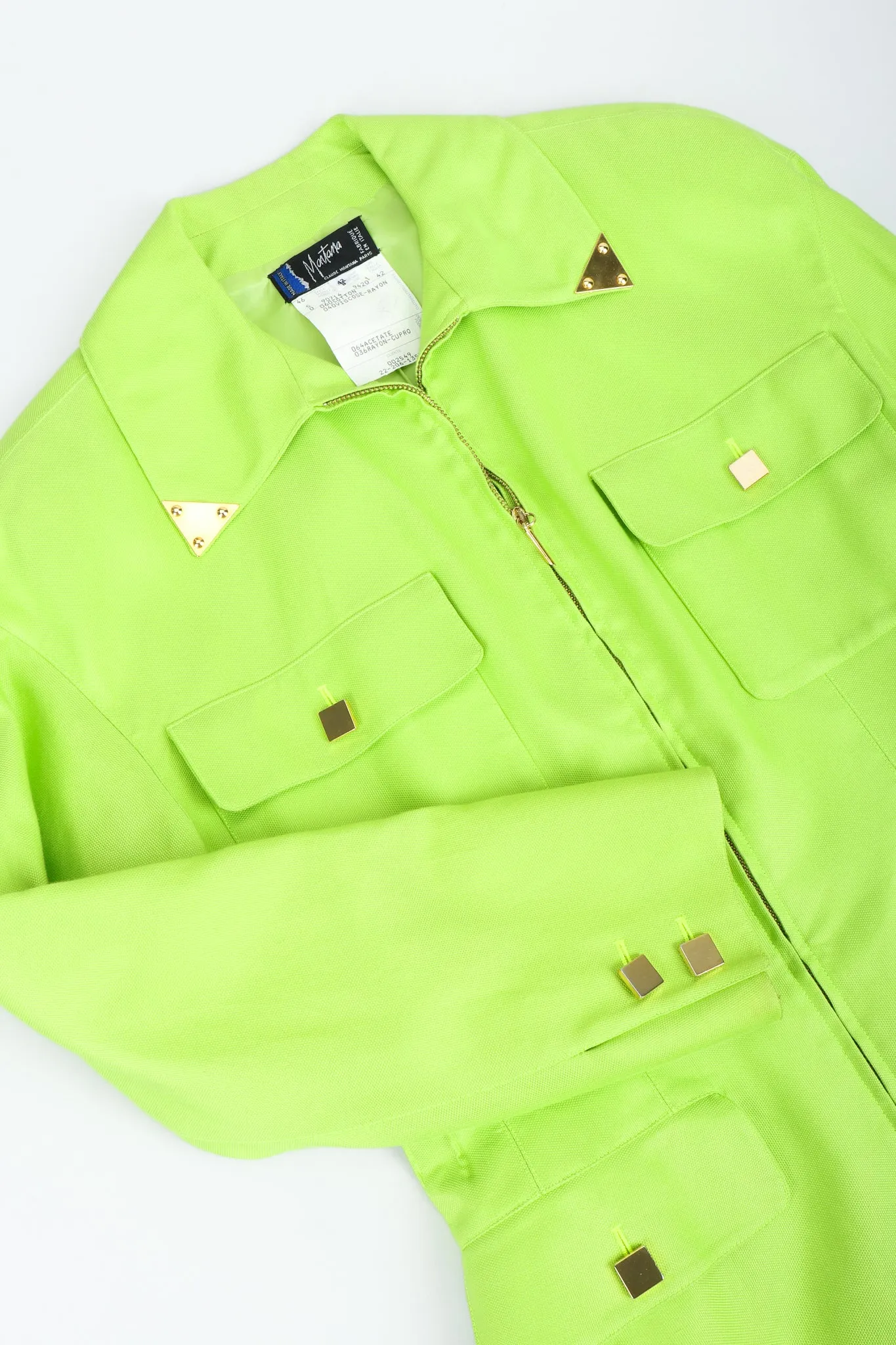 Neon Safari Zip Jacket