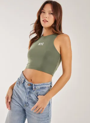 NYC Logo Racer Vest