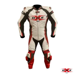 OneX USA XR22 Airbag Ready Pro Race Suit - White/Red