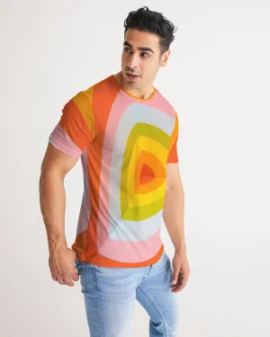 Orange Vortex Men's Tee