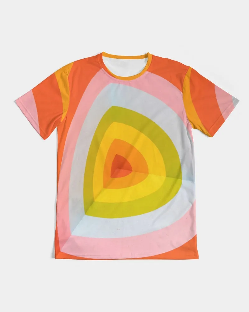 Orange Vortex Men's Tee