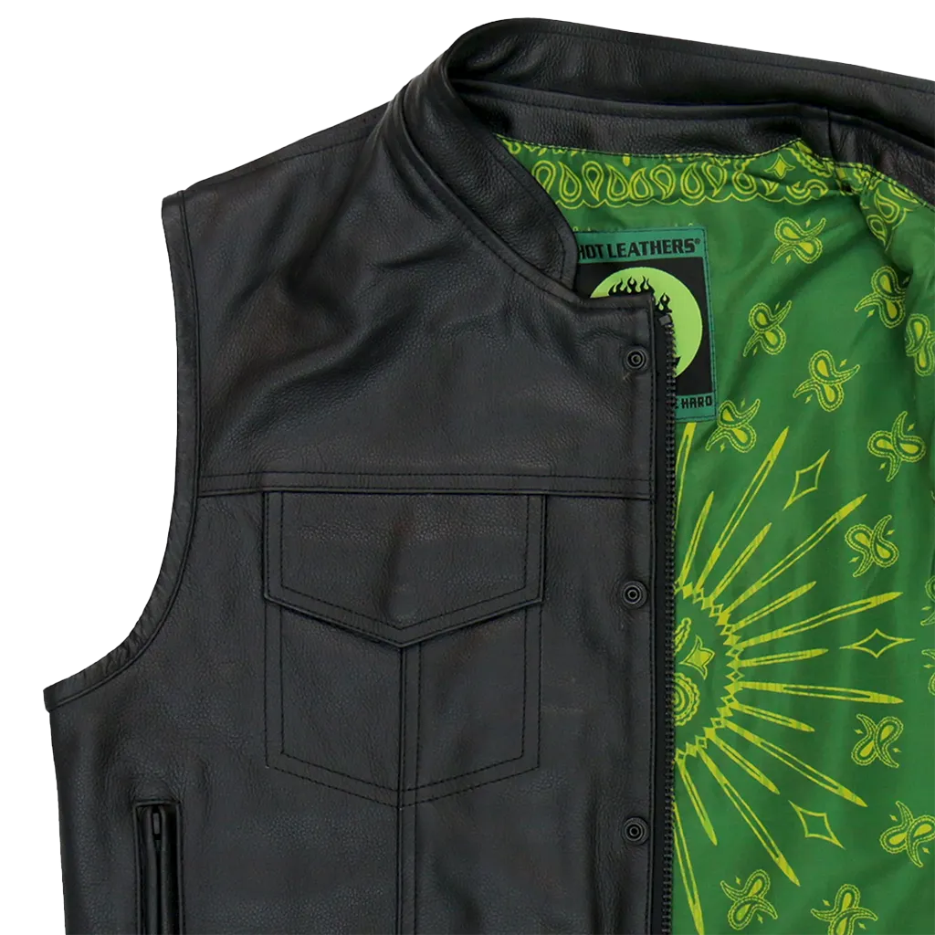 Paisley Green Club Vest