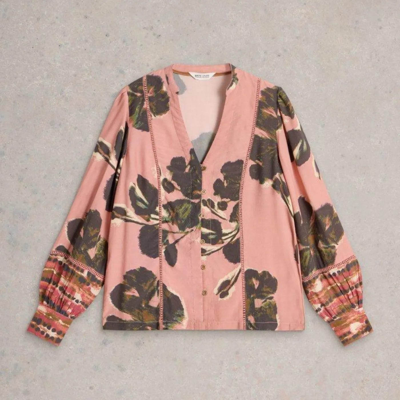 Paloma Pink Print Top