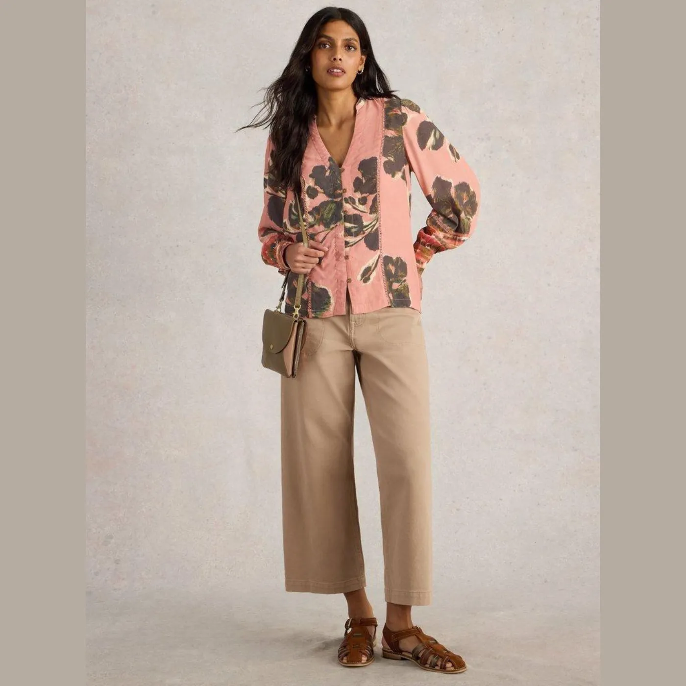 Paloma Pink Print Top