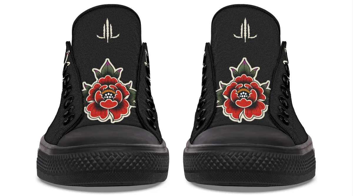 Peony Low Tops
