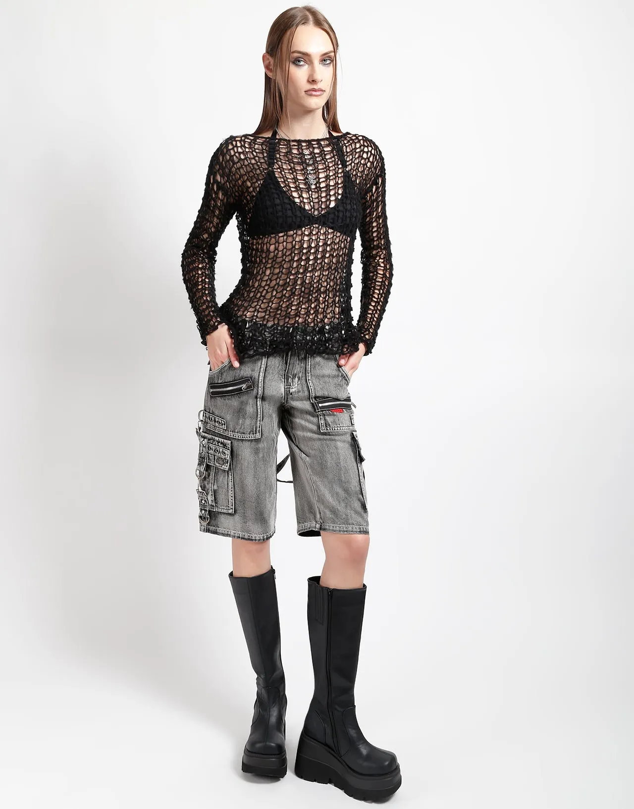 PUNK SHORT FOG WASH