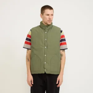 Quilted Reversible Vest Four Leaf Clover
