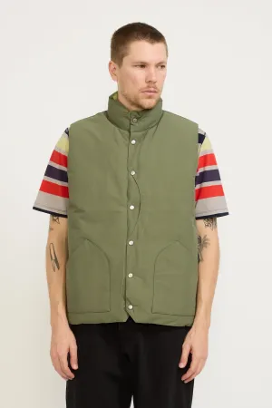Quilted Reversible Vest Four Leaf Clover