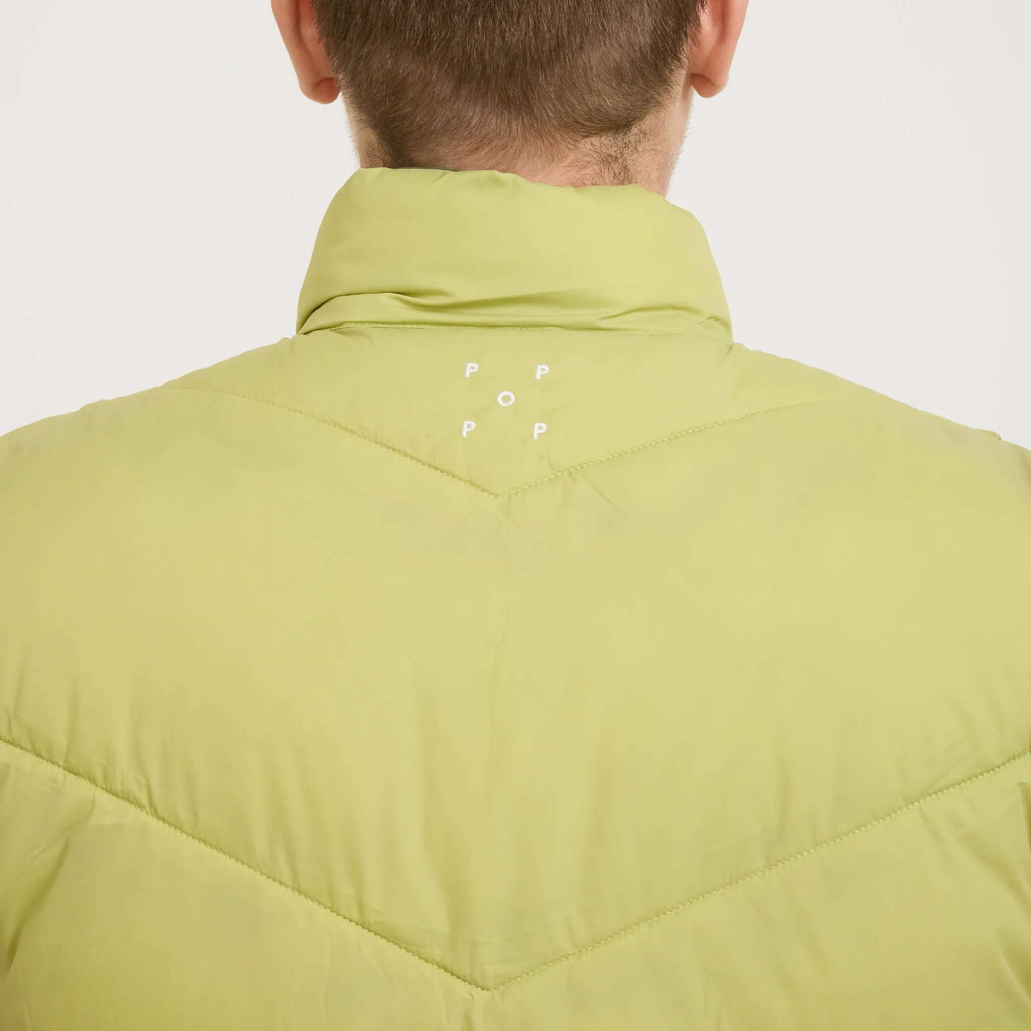 Quilted Reversible Vest Four Leaf Clover