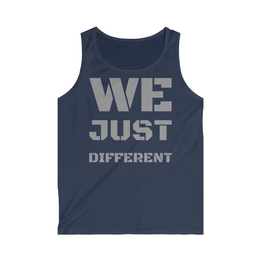 "We Just Different" Men's Workout Tank Top