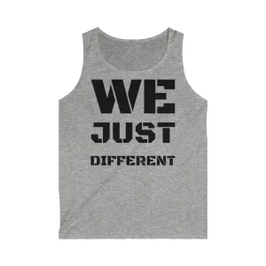 "We Just Different" Men's Workout Tank Top