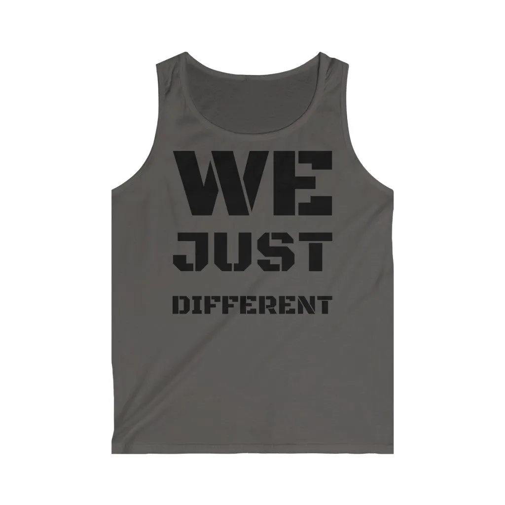 "We Just Different" Men's Workout Tank Top