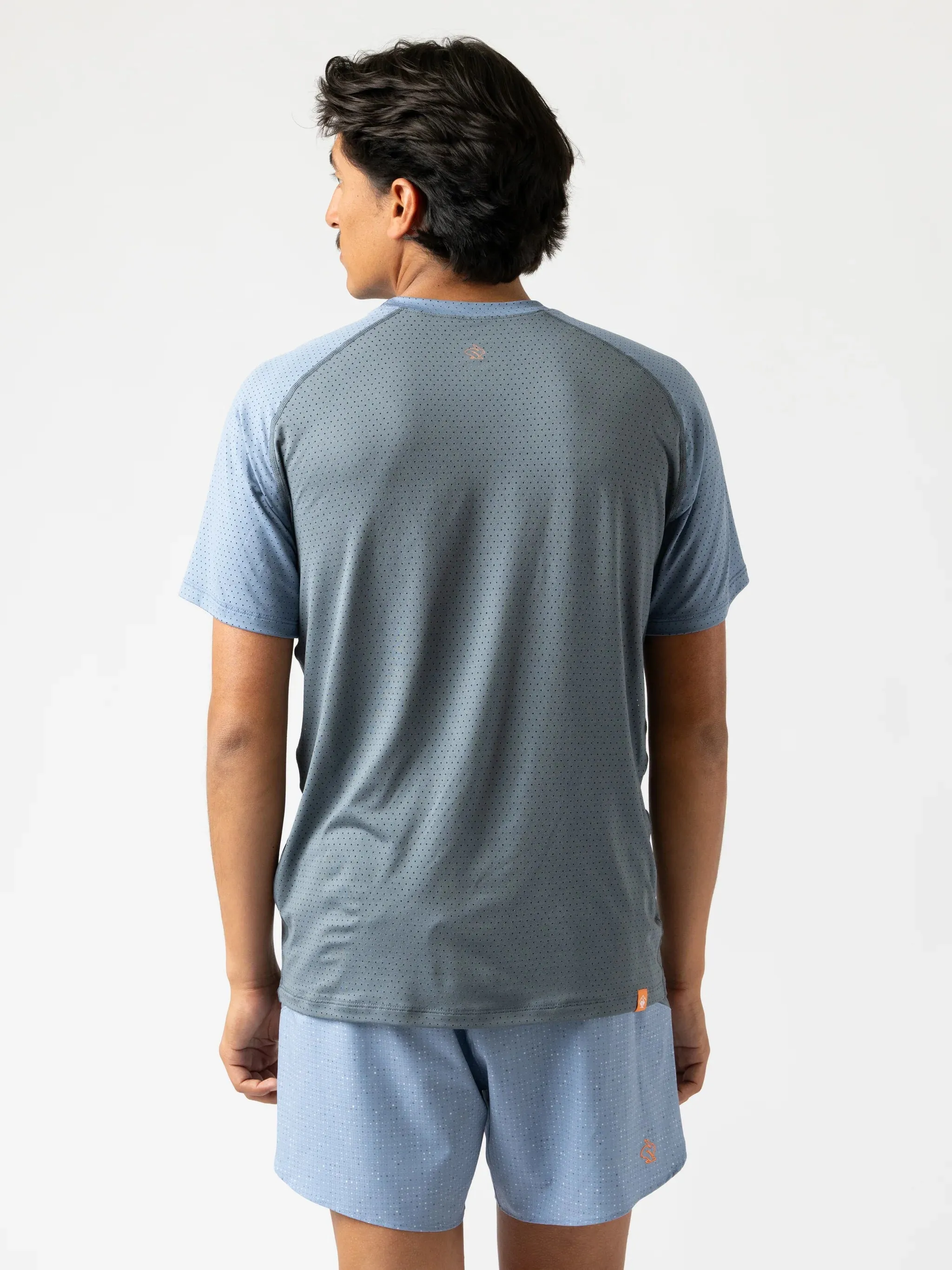 rabbit | EZ Tee Perf SS Trail | Men's | Stormy Weather