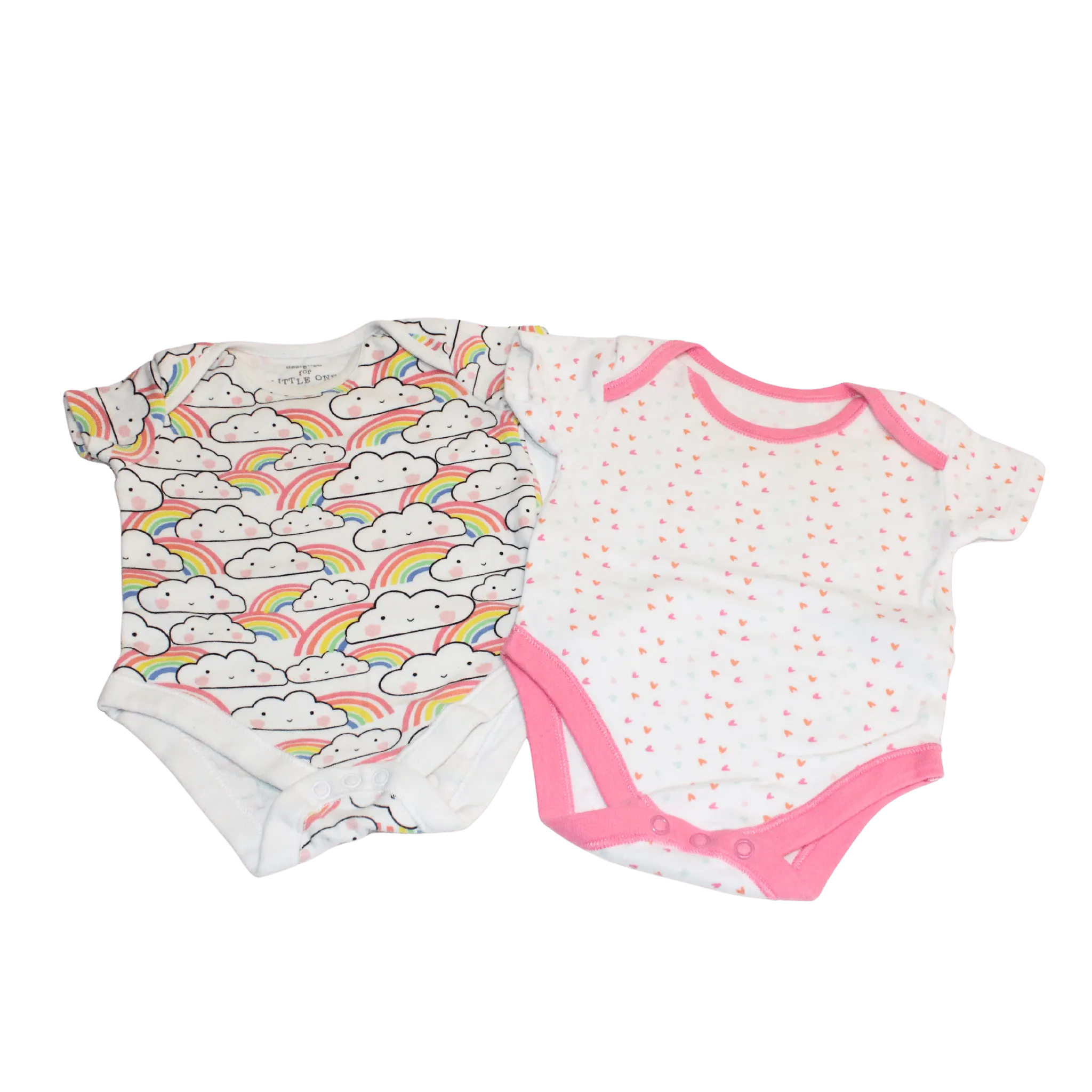 Rainbow/Heart Vests x2