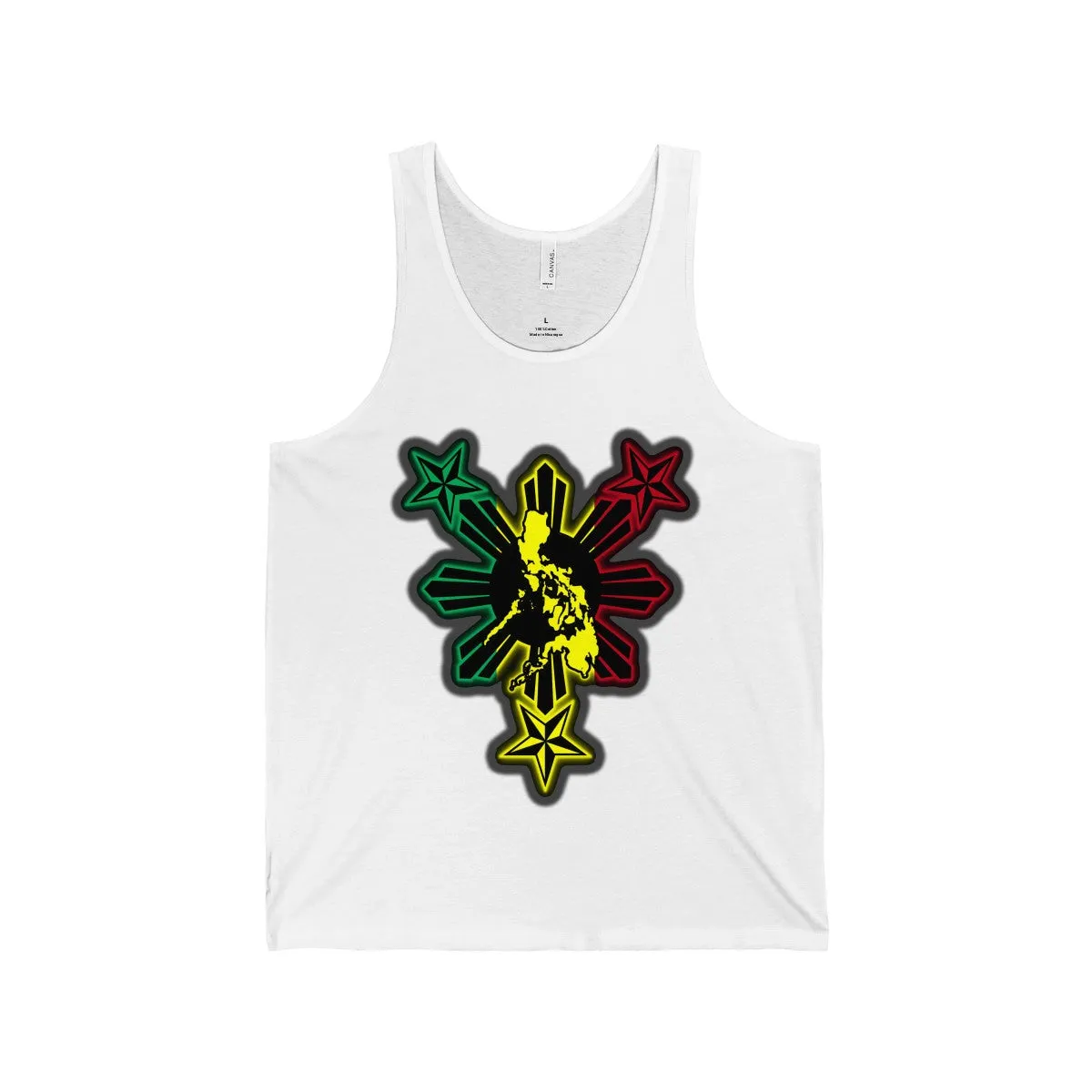 Rasta Sun Jersey Tank Top
