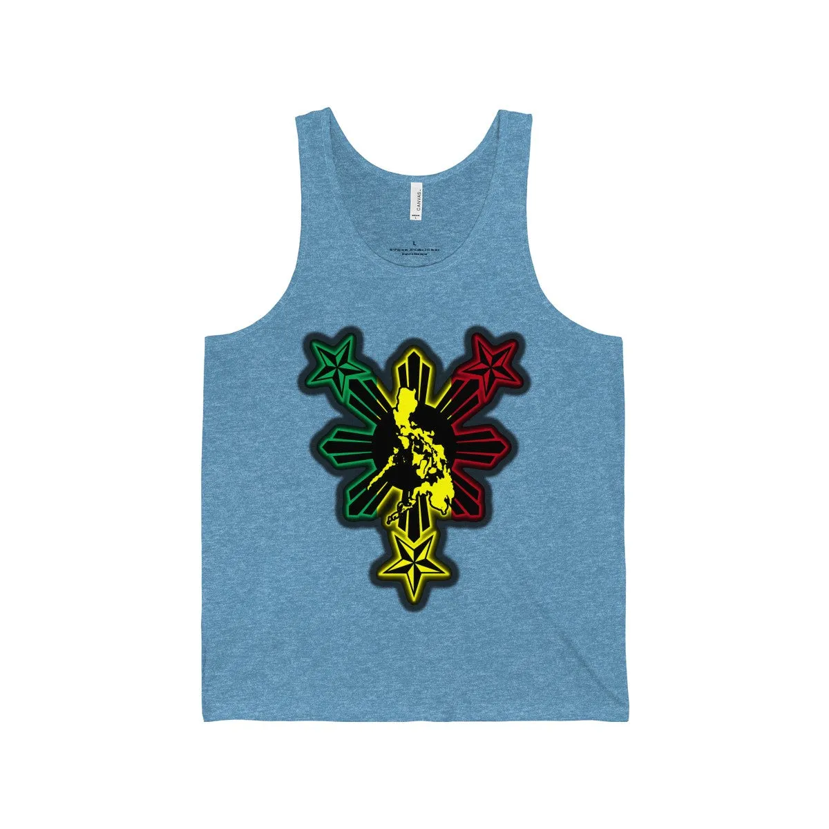 Rasta Sun Jersey Tank Top