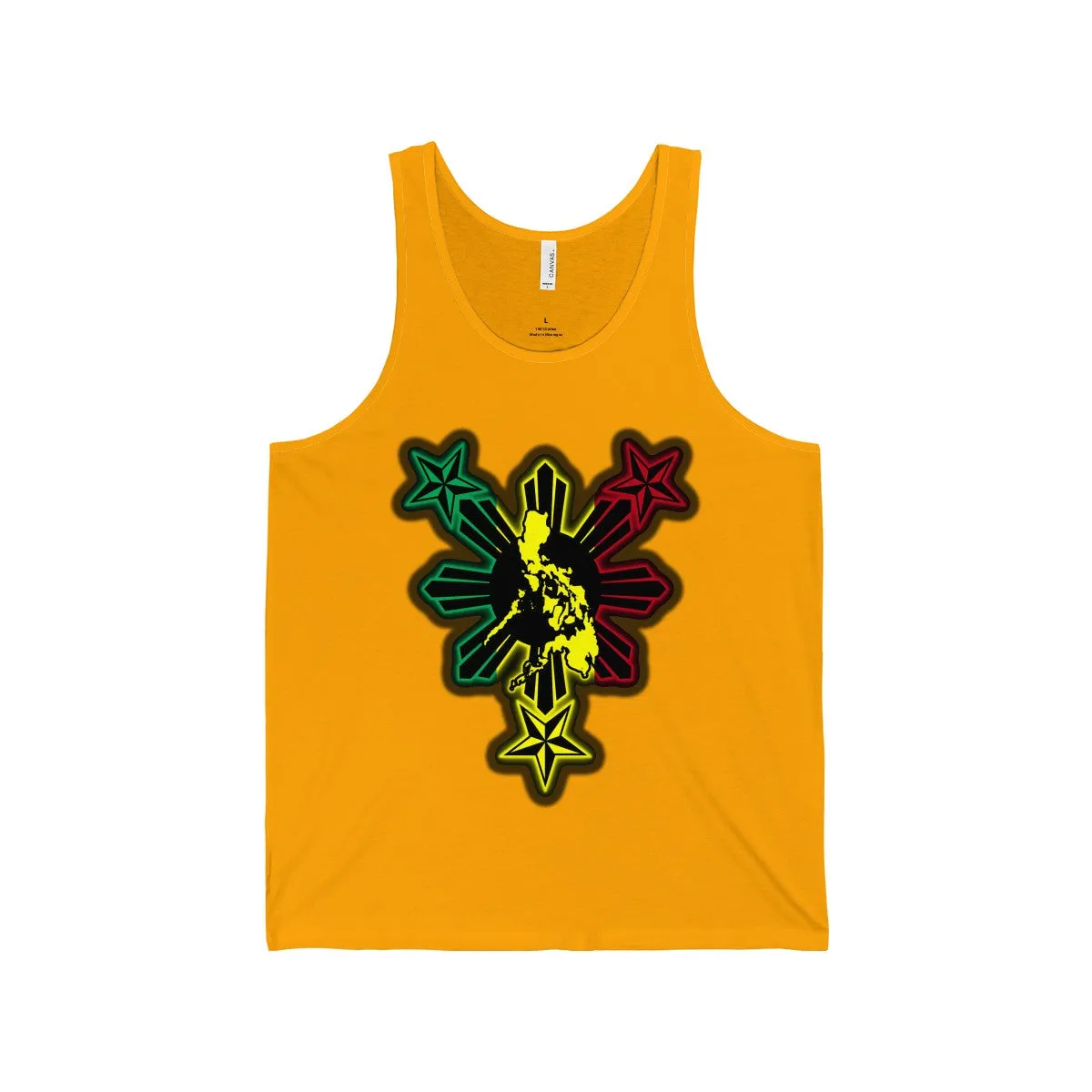 Rasta Sun Jersey Tank Top