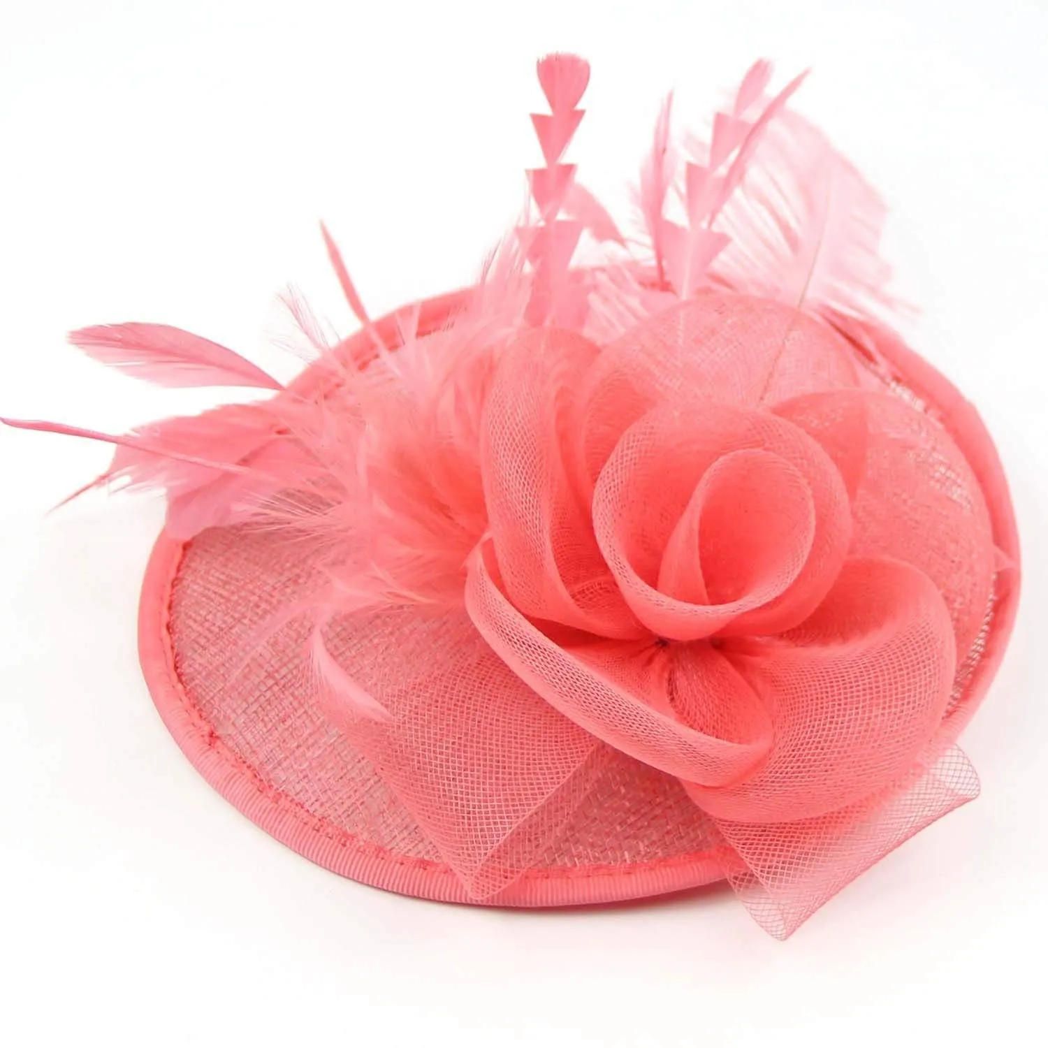 Red Fascinator Hair Fascinators for Weddings Derby Hat